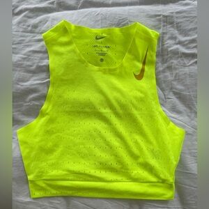 Nike aeroswift crop top